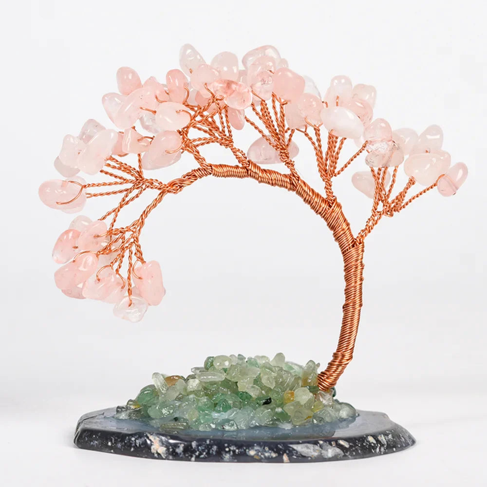 Aquamarine Crystal Tree