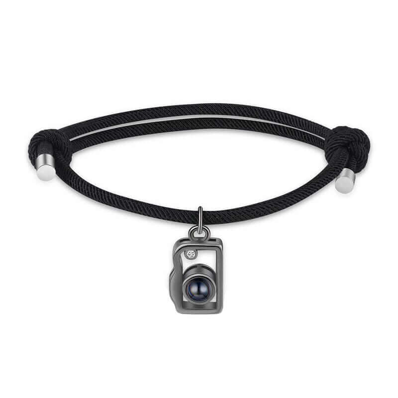 Couple Photo Projection Bracelets Camera Charms