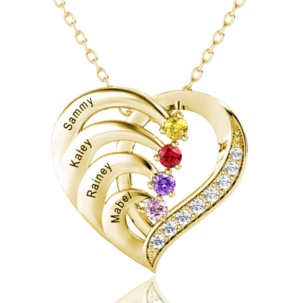 Four name necklace deals