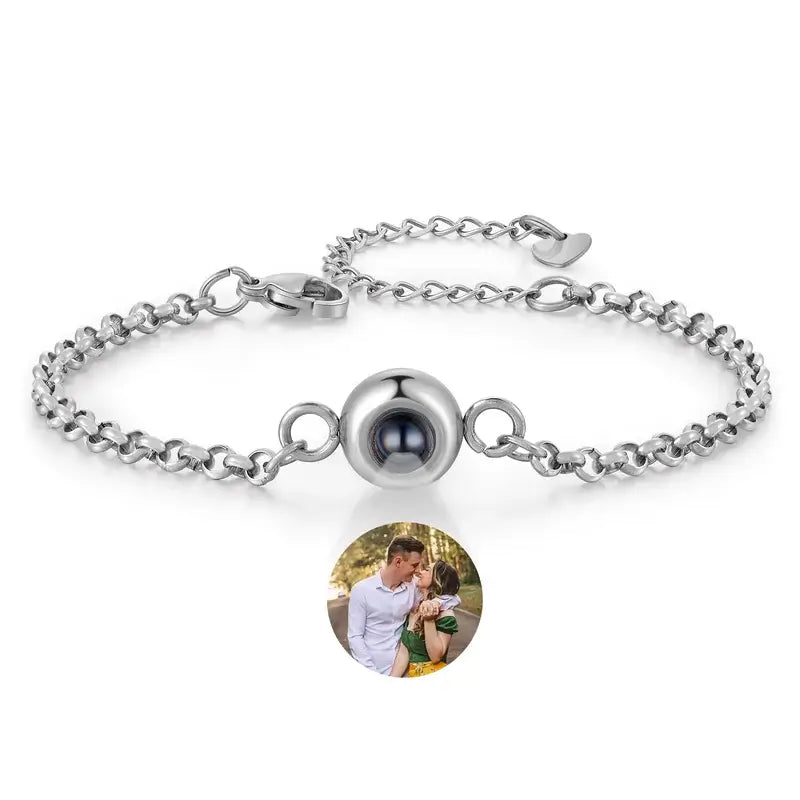 Personalized Photo Projection Bracelet Three Colours